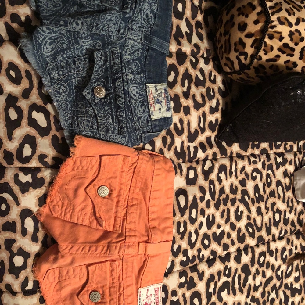 True religion shorts